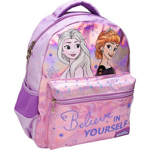 Diakakis imports Τσαντα Πλατης Νηπιου 27Χ10χ31 2Θηκες Frozen Believe IN Yourself 000562961 5205698541575