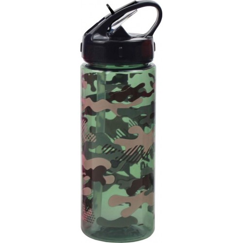 Diakakis imports Water Canteen 500Ml With Straw  4Designs 000584546 5205698548352