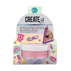 create it Jelly Highlighter Body Glitter Pink 84191Β 8712916099734