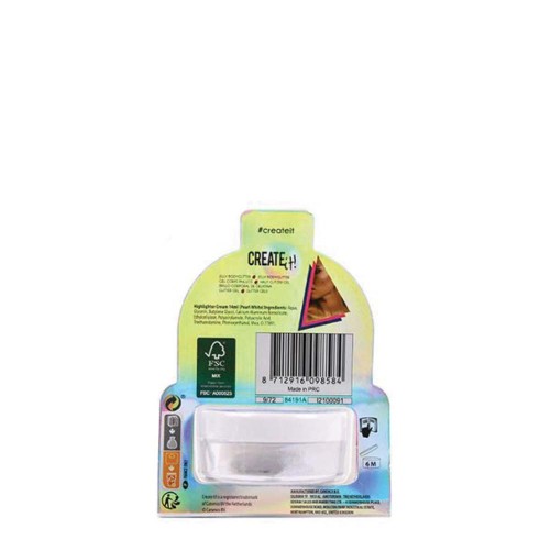 create it Jelly Highlighter Body Glitter White 84191A 8712916098584
