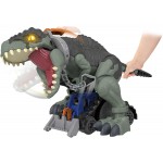 Mattel Imaginext Jurassic World Mega Stomp And Rumble Giga Dino, 16-Inch Tall Dinosaur Toy With Lights, Sounds GWT22 88796194653