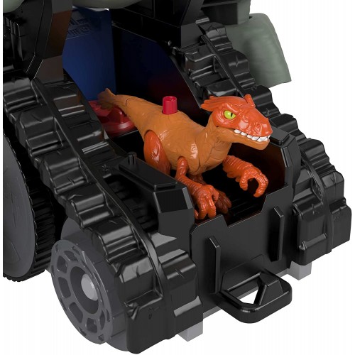 Mattel Imaginext Jurassic World Mega Stomp And Rumble Giga Dino, 16-Inch Tall Dinosaur Toy With Lights, Sounds GWT22 88796194653