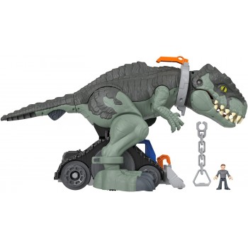 Mattel Imaginext Jurassic World Mega Stomp And Rumble Giga Dino, 16-Inch Tall Dinosaur Toy With Lights, Sounds GWT22 88796194653