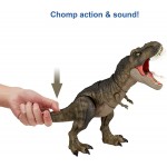 Mattel Jurassic World: Dominion Thrash N Devour Tyrannosaurus Rex Dinosaur Action Figure 21 In Long With Sound HDY55 19473503540