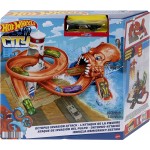 Mattel Hot Wheels City Octopus Invasion Attack Playset With 1 Car, Connects To Other Sets, Launcher HDR29 / HDR31 194735030156