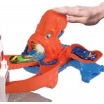Mattel Hot Wheels City Octopus Invasion Attack Playset With 1 Car, Connects To Other Sets, Launcher HDR29 / HDR31 194735030156