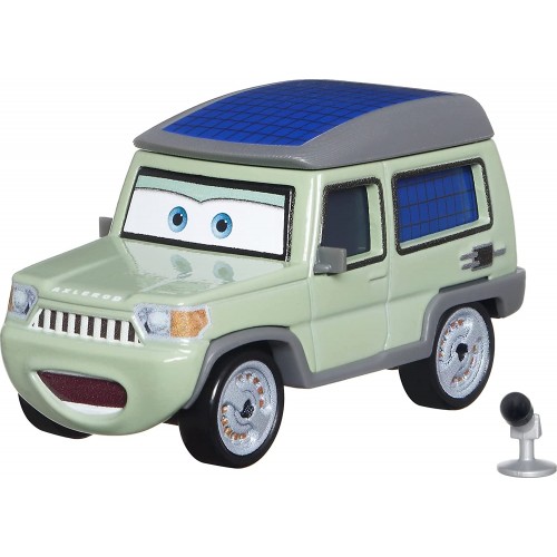 Mattel Αυτοκινητακια Disney Pixar Cars 3 Die-Cast Miles Axlerod With Michrophone DXV29 / HFB45 194735036301