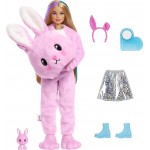 Mattel Barbie Cutie Reveal Doll With Bunny Plush Costume And 10 Surprises Including Mini Pet And Color Change HHG19 194735071616
