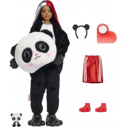 Mattel Barbie Cutie Reveal Doll With Panda Plush Costume And 10 Surprises Including Mini Pet And Color Change HHG22 194735071609