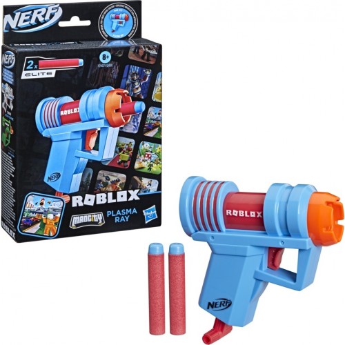 Hasbro Nerf Microshots Roblox Blasters Mad City Plasma Ray F2490 / F2497 5010993877959
