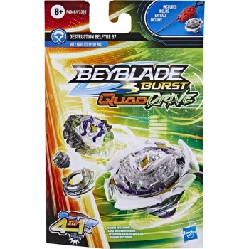 Hasbro Beyblade Burst Quaddrive Destruction Belfyre B7 Spinning Top Starter Pack F3338 / F4068 5010993936700