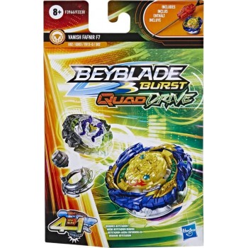 Hasbro Beyblade Burst Quaddrive Vanish Fafnir F7 Spinning Top Starter Pack F3338 / F3966 5010993936724