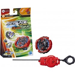Hasbro Beyblade Burst Quaddrive, Starter Pack With Cyclone Roktavor R7 Spinning Top And Launcher F3338 / F4069 5010993936717