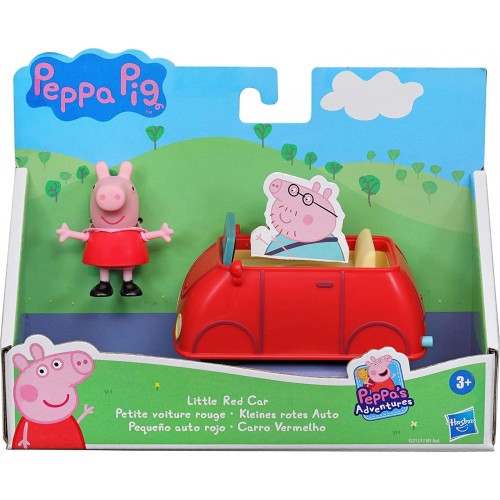 Hasbro Peppa Pig Peppas Adventures Vehicles Little Red Car Toy With Figure F2185 / F2212 5010993846207