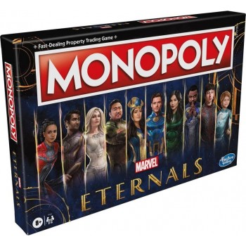 Hasbro Monopoly Marvel Studios Eternals Edition Board Game For Fans F1659 5010993811021