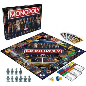 Hasbro Monopoly Marvel Studios Eternals Edition Board Game For Fans F1659 5010993811021