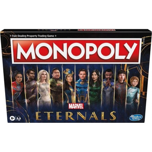 Hasbro Monopoly Marvel Studios Eternals Edition Board Game For Fans F1659 5010993811021