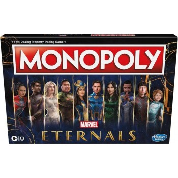 Hasbro Monopoly Marvel Studios Eternals Edition Board Game For Fans F1659 5010993811021