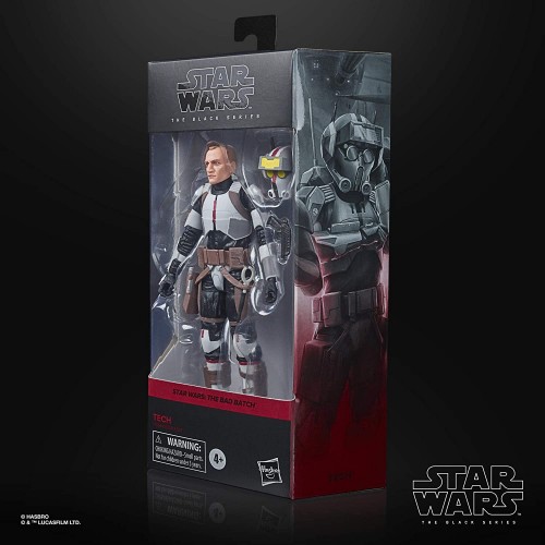 Hasbro Star Wars The Black Series Tech Toy 15 Cm-Scale Bad Batch Collectible Figure E8908 / F1864 5010993828005