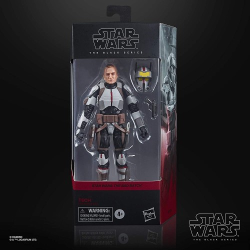 Hasbro Star Wars The Black Series Tech Toy 15 Cm-Scale Bad Batch Collectible Figure E8908 / F1864 5010993828005