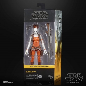 Hasbro Star Wars The Clone Wars Aurra Sing Figure 15Cm E8908 / F1870 5010993828029