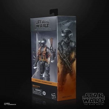 Hasbro Starwars The Black Series Q9-0 Zero Toy 15 Cm-Scale Mandalorian Collectible Figure With Accessories E8908 / F1868 5010993