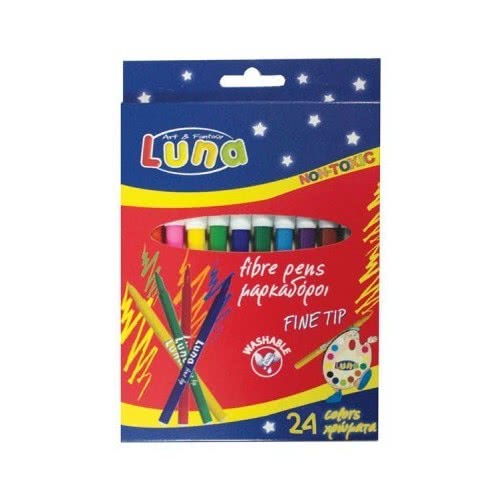 LUNA OFFICE Μαρκαδόροι Λεπτοί Luna 0620182 5205698108761