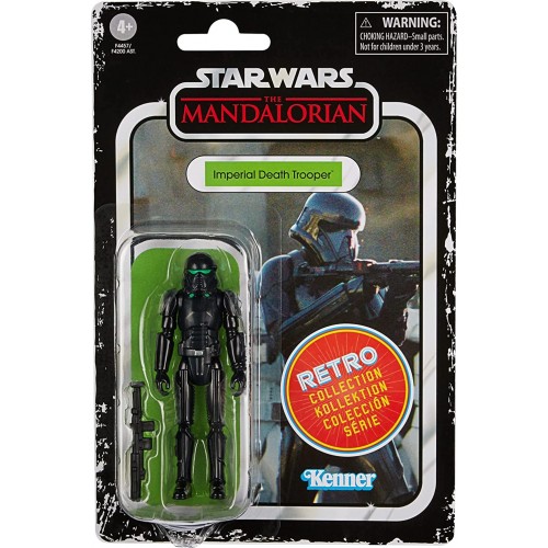 Hasbro Star Wars Retro Collection Imperial Death Trooper Toy 9.5 Cm-Scale Wars: The Mandalorian Collectible Action Figure F4200 