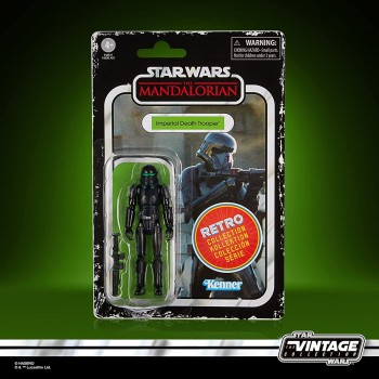 Hasbro Star Wars Retro Collection Imperial Death Trooper Toy 9.5 Cm-Scale Wars: The Mandalorian Collectible Action Figure F4200 