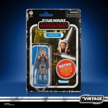 Hasbro Star Wars Retro Collection Ahsoka Tano Toy 9.5 Cm-Scale Wars: The Mandalorian F4200 / F4459 5010993955909