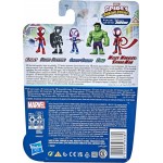 Hasbro Marvel Spidey And His Amazing Friends Hulk Hero Figure Toy, 4-Inch Scale Action Figure For Kids Ages 3 And Up F1462 / F39
