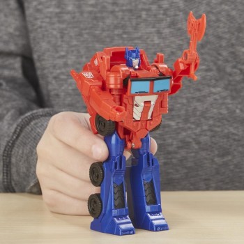 Hasbro Transformers Cyberverse 1 Step Optimus Prime E3522 / E3645 5010993893300