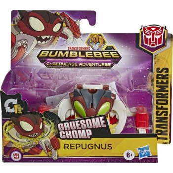 Hasbro Transformers Bumblebee Cyberverse Adventures Action Attackers: 1-Step Changer Repugnus Figure E3522 / E7073 5010993893102