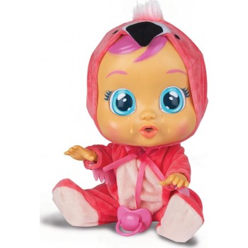As company Cry Babies Fancy - Interactive Baby Doll Flamingo Cries Real Tears 4104-97056 8421134097056