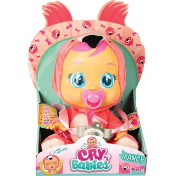 As company Cry Babies Fancy - Interactive Baby Doll Flamingo Cries Real Tears 4104-97056 8421134097056