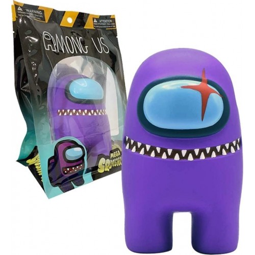 toikido Σακουλακι Among Us Squishy Mega 15εκ Μωβ 10599026 / PURPLE 787790975465