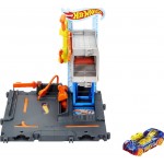 Mattel Hot Wheels City Downtown Tune Up Shop Playset With 1 Hot Wheels Car, Connects To Other Sets And Tracks HDR24 / HDR25 1947