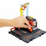 Mattel Hot Wheels City Downtown Repair Station Playset With 1 Hot Wheels Car, Connects To Other Sets And Tracks HDR24 / HDR25 19