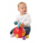 Playgro Εκπαιδευτικός Ελεφαντούλης Με 6 Σχήματα 0180262 9321104802620