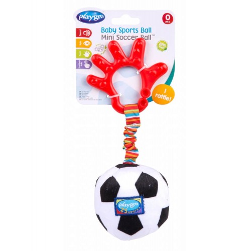 Playgro Μπαλίτσα Κουδουνίστρα Με Κλιπ Καροτσιού 0188140 9321104881403