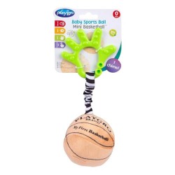Playgro Μπαλίτσα Μπασκετ Κουδουνίστρα Με Κλιπ Καροτσιού 0188141 9321104881410