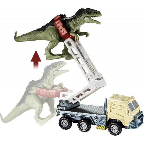 Mattel Jurassic World Dominion Giganotosaurus Loader Σετ Αυτοκινητάκια Και Δεινόσαυροι FMY31 / HBH86 887961989519