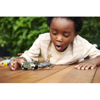 Mattel Jurassic World Tyranno-Hauler Αυτοκινητακια & Δεινοσαυροι Σετ FMY31 / HBH89 887961989526