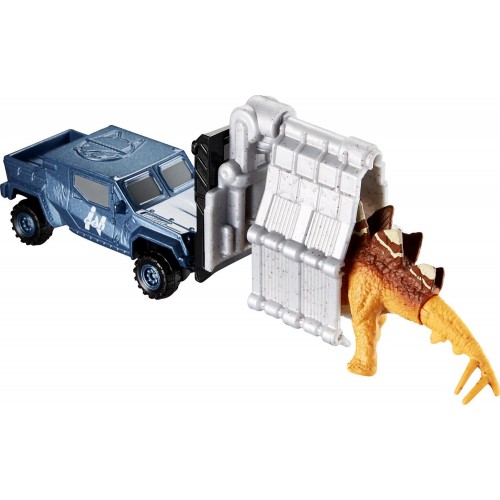 Mattel Jurassic World Stegosaurus Claw Carrier Αυτοκινητακια & Δεινοσαυροι Σετ FMY31 / HBH87 887961989601