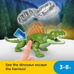 Mattel Imaginext Jurassic World Dominion Dimetrodon Dinosaur Toy With Removable Harness GVV67 / GVV96 887961933673