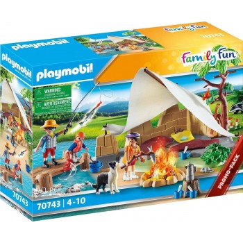 Playmobil Family Fun Κατασκήνωση Στην Εξοχή 70743 4008789707437