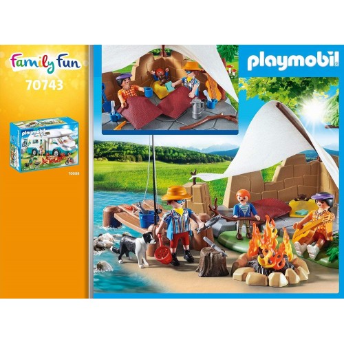 Playmobil Family Fun Κατασκήνωση Στην Εξοχή 70743 4008789707437