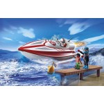 Playmobil Speed Boot With Underwater Motor, Floating, 4 Years And Above 70744 4008789707444