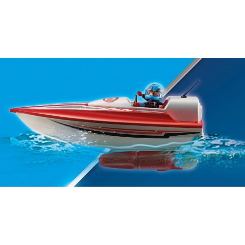 Playmobil Speed Boot With Underwater Motor, Floating, 4 Years And Above 70744 4008789707444