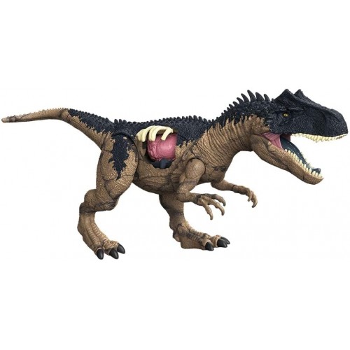 Mattel Jurassic World - Αρθρωτή Φιγούρα Dinosauros Allosaurus 44,5 Cm Μήκος. Με Ήχους HFK06 194735041626